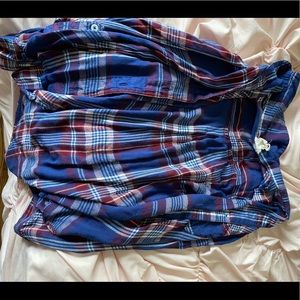 Flannel size xs